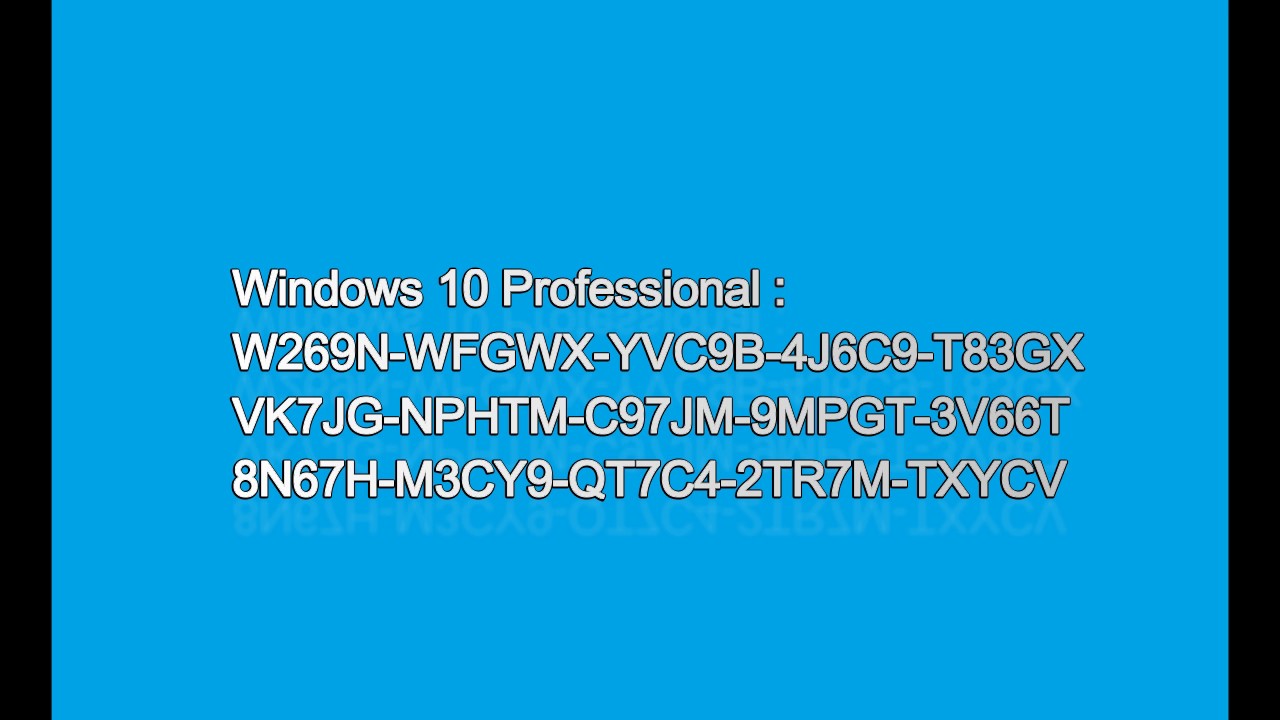 Windows 10 serial keys 100%